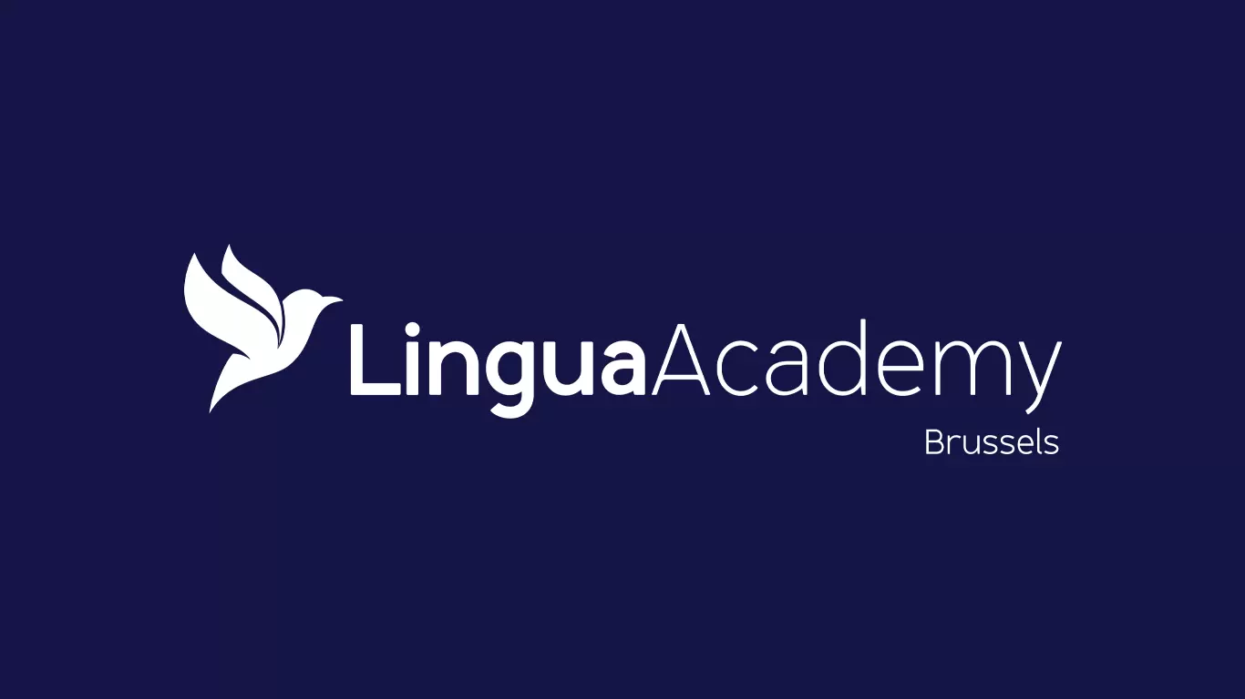 Lingua Academy - Logo Navy