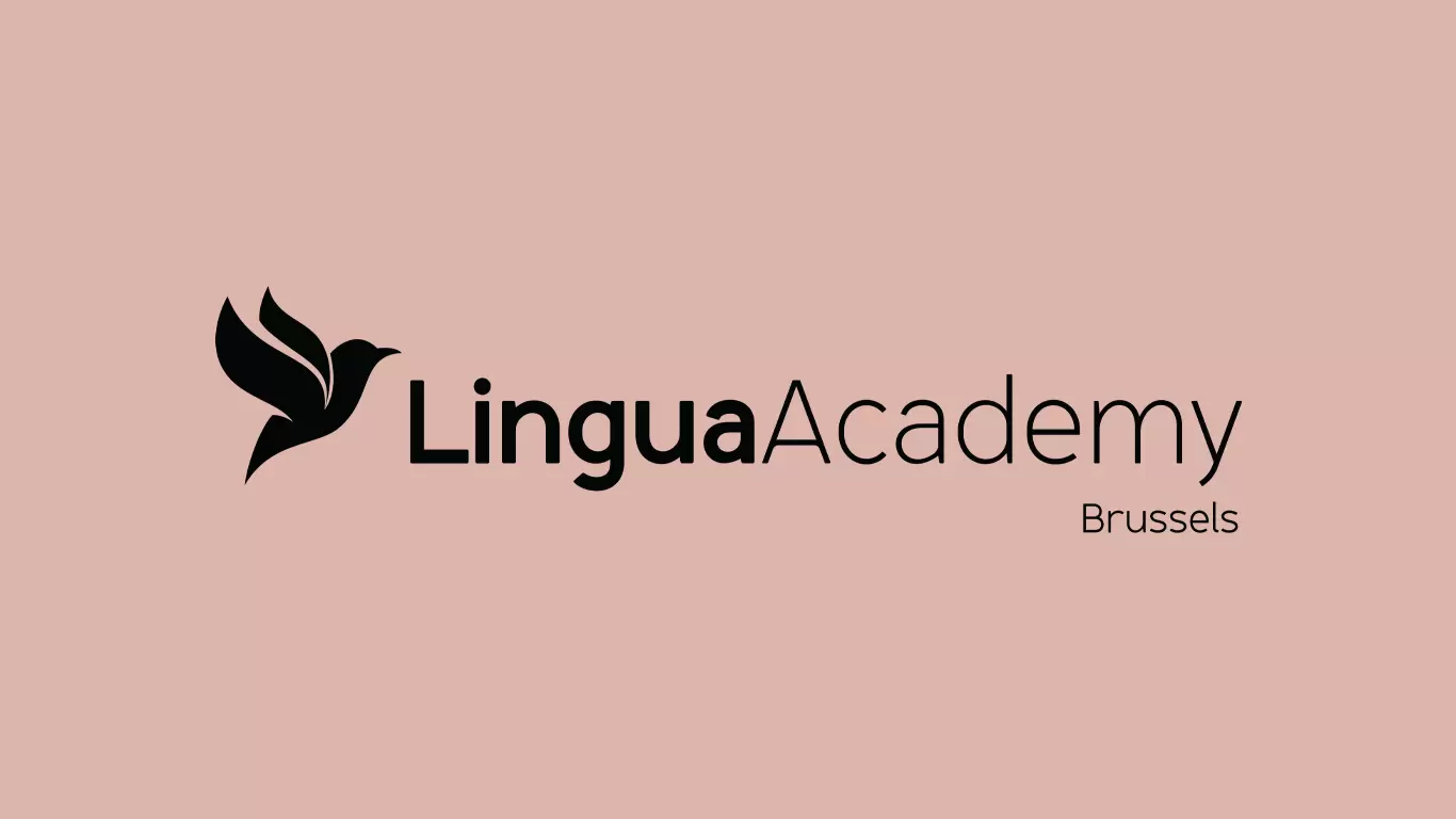Lingua Academy - Logo Saumon